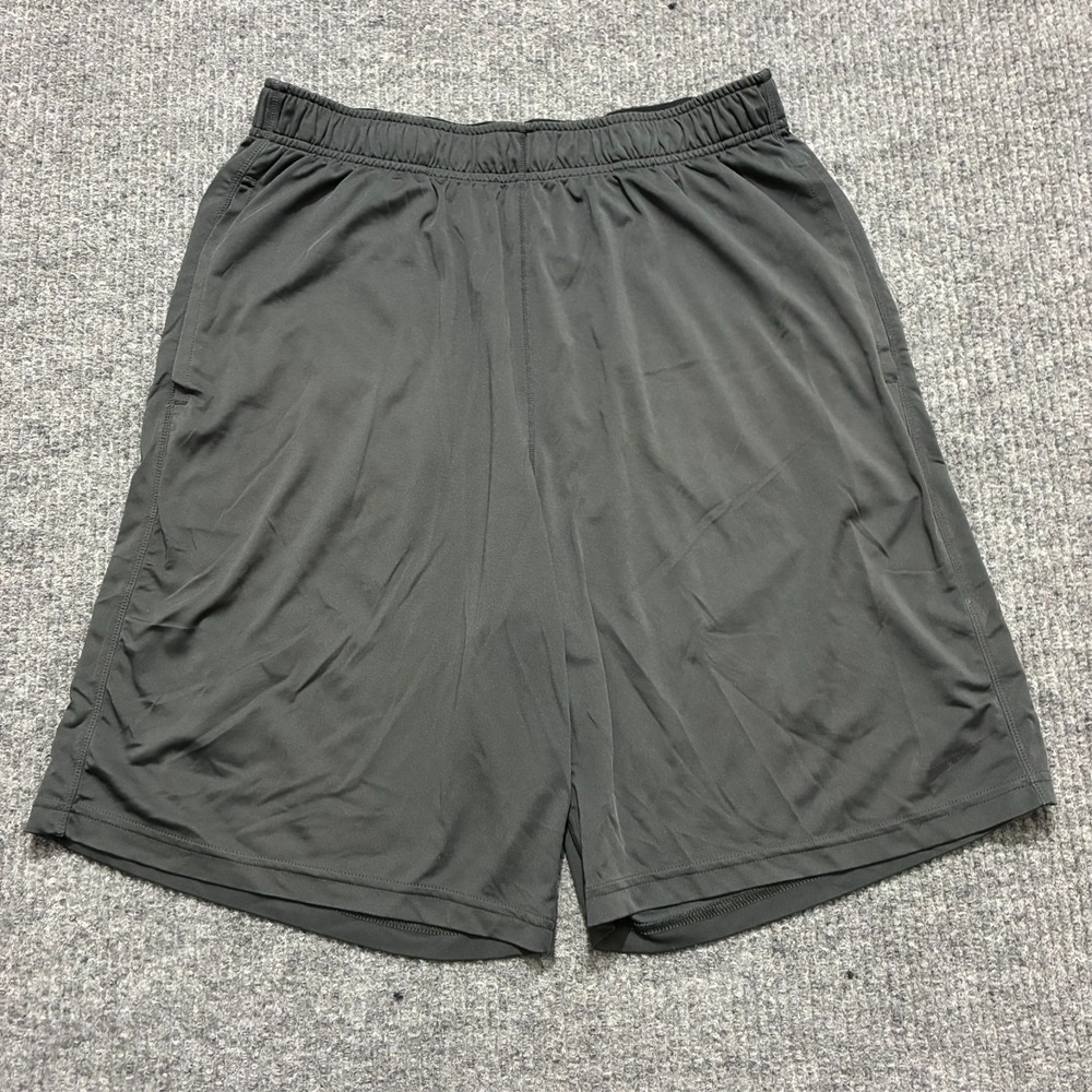 Nike Mens Dri-Fit Athletic Shorts Size Large Black Pull On Stretch‎ Training Gym